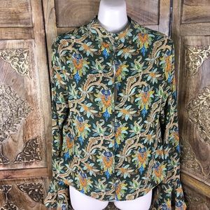Okeysi floral size S blouse